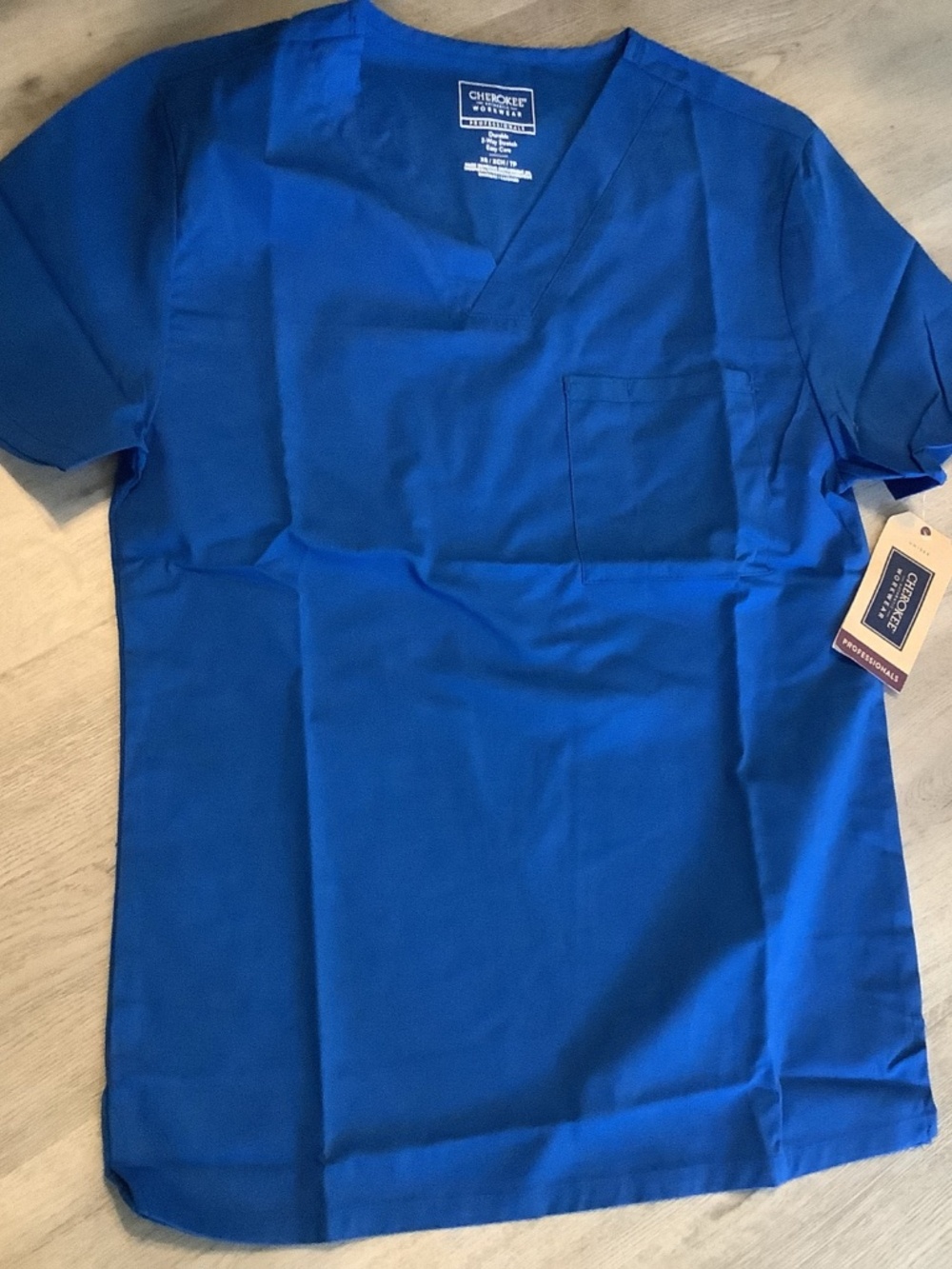 Unisex scrub top